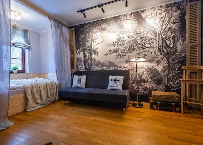 Art Z Bezplatnym Miejscem Postojowym W Hali Garazowej Karpacz